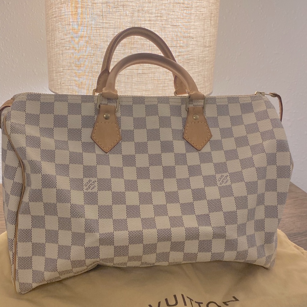 Louis Vuitton Damier Azure Speedy 35